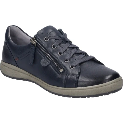 Afbeelding van Josef Seibel Sneaker Caren Sneakers laag, Dames, Maat: 38, Indigo Leer