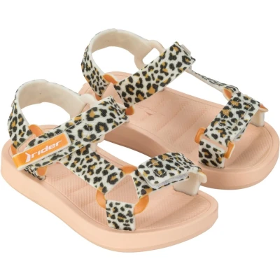 Afbeelding van Rider Free Style Baby Heren Junior Slippers Beige/Orange