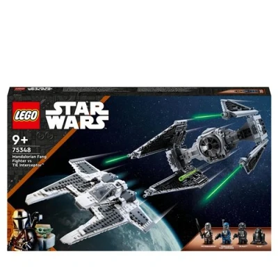 Image de LEGO® Star Wars 75348 le chasseur Fang Mandalorien contre TIE Interceptor™