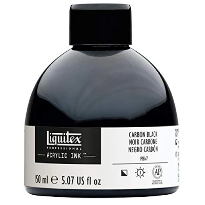 Image de Liquitex Professional Encre Acrylique 150ml Noir Carbone