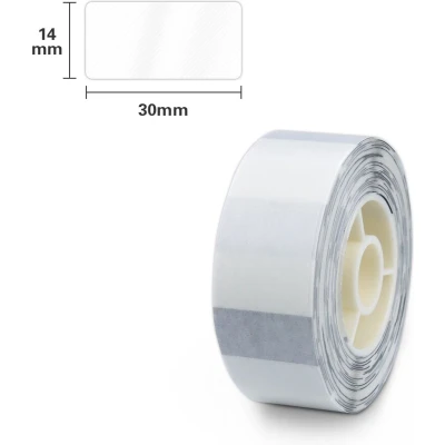 Afbeelding van Niimbot Labels/Etiketten D110(M)/D11(H)/H1S/D101 14x30mm 210 vellen Transparant