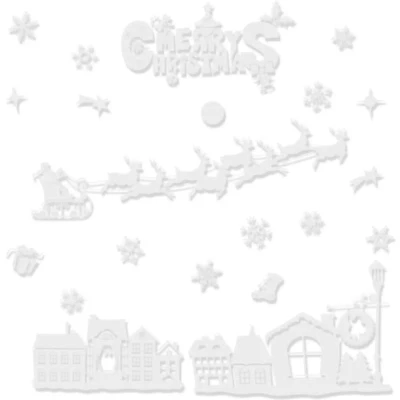 Afbeelding van Ruhhy Kerststickers voor het raam 22305