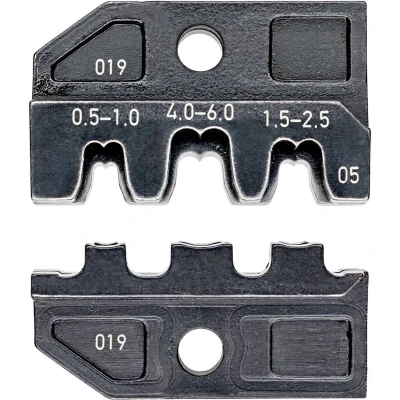Afbeelding van Knipex Crimpprofil für Flachstecker 97 49 05 Krimpinzet Ongeïsoleerde, open connectoren Geschikt voor tangen Stekkerbreedte 2.8/6.3 mm 0.5 tot 6 mm²
