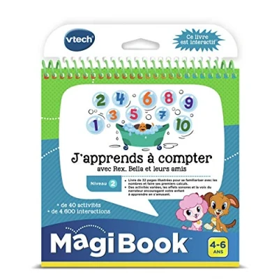 Image de VTECH MAGIBOOK J&#039;APPREND A COMPTER AVE
