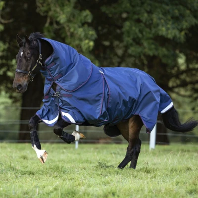 Image de Rambo Optimo Turnout Plus Marine/Bordeaux/Sarcelle 115/168