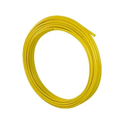 Afbeelding van Gasleiding geel 32mm x 3 Lengte: 50 meter Uponor. Artikelnr: 1023251