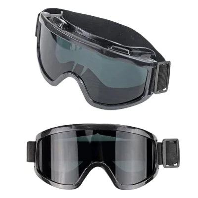 Afbeelding van Widmann Politie &amp; Detective Kostuum Ski Bril Swat Team Zwart Carnavalskleding Verkleedkleding