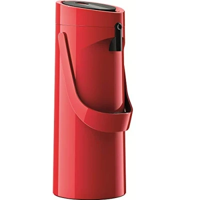 Afbeelding van Tefal K3140314 Pumice thermosfles met pomp, 1,9 liter, rood