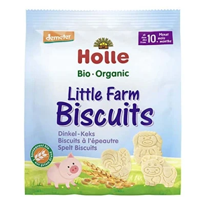 Afbeelding van Holle Babyfood Little Farm speltkoekjes, 100 g