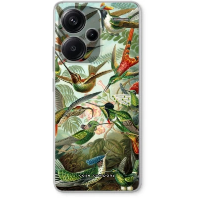 Afbeelding van Case Company® hoesje geschikt voor Xiaomi Redmi Note 13 Pro plus Haeckel Trochilidae Soft Cover Telefoonhoesje Bescherming aan alle Kanten en Schermrand