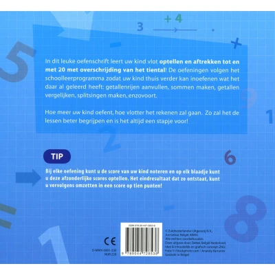 Afbeelding van Rekenen 6 7 jaar 1 ste leerjaar, groep 3, derde trimester Mijn oefenschrift