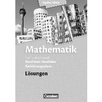 Afbeelding van Mathematik Einführungsphase Sekundarstufe II. Lösungen zum Schülerbuch. Nordrhein Westfalen
