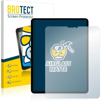 Afbeelding van BROTECT AirGlass Matte kogelwerende glasfolie (1 Stuk, iPad Pro 11 2021 (3e generatie)), Tablet beschermfolie