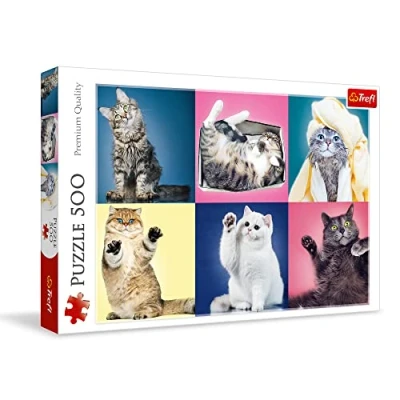 Afbeelding van Trefl Katjes puzzel 500 stukjes