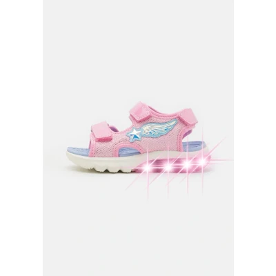 Afbeelding van Geox Ciberdron Sandalen voor kinderen, Maat: 31, Pink/light sky Imitatieleer/ textiel
