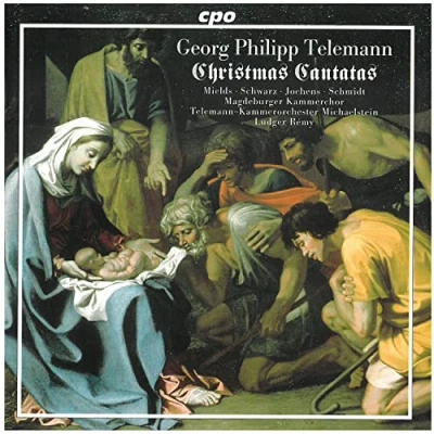 Afbeelding van Telemann: Christmas Cantatas / Remy, Magdeburger Kammerchor