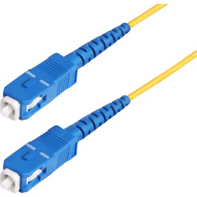 Afbeelding van StarTech.com 30m SC naar (UPC) OS2 Single Mode Simplex Glasvezel Kabel, 9/125µm, 40G/100G, Low Insertion Loss, LSZH Fiber