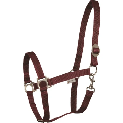 Afbeelding van Waldhausen Halster Perlon Pony Bordeaux