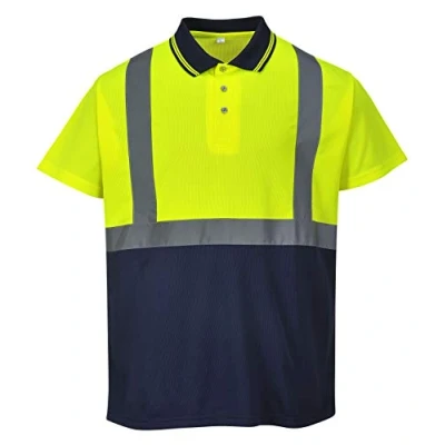 Afbeelding van Hi Vis 2 Tone Poloshirt, kleur YeNa maat 4XL