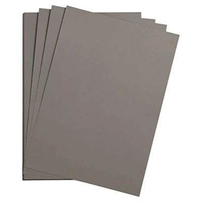Afbeelding van Clairefontaine 975262C Maya papier, 25 vellen, glad tekenpapier, staalgrijs, A4, 21 x 29,7 cm, 185 g, ideaal voor tekenen en creatieve activiteiten