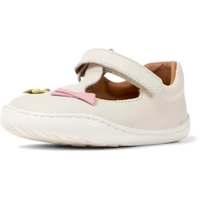 Afbeelding van Camper PEU CAMI Ballerina&#039;s met enkelbandjes voor kinderen, Maat: 24, White Leer