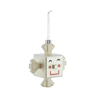 Afbeelding van Alessi kerstbal Palle Quadrate Snowray Multi color / 10 cm Glas