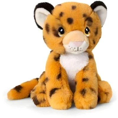 Afbeelding van Milieuvriendelijk speelgoed van 100% gerecycled pluche (cheeta)