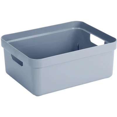 Afbeelding van Sunware Sigma home opbergbox 24L blauw 44,5 x 34,5 18 cm