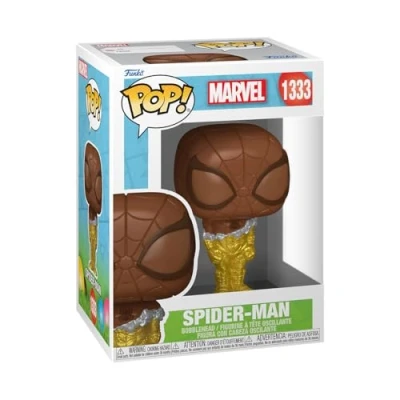 Afbeelding van Funko Pop! Marvel: Spider Man Paaschocolade Marvel Comics Vinyl figuur om te verzamelen Cadeau idee Officieel product Speelgoed voor kinderen en volwassenen Fans van