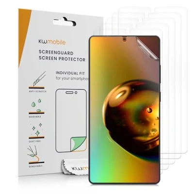Afbeelding van kwmobile 6x screenprotectors geschikt voor Samsung Galaxy S25 Ultra beschermende folie smartphone