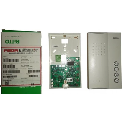 Afbeelding van Schneider Electric TwinBus Indoor Station (brand Ritto Huistelefoon / handsfree intercom unit white, Binnenpost deurcommunicatie, Verkoop per: 1 x stuk 1723070, 4026529027546, 10092381, 01508809 Met video: Nee Spreekpost zonder hoorn: Ja