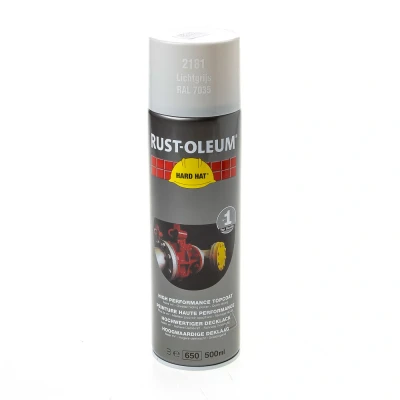 Afbeelding van Rust Oleum Hard Hat lichtgrijs r7035 500ml