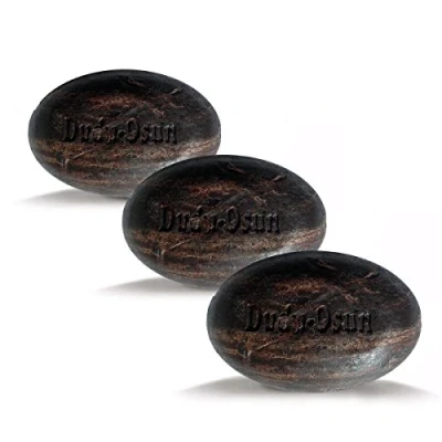 Afbeelding van Dudu Osun zwarte zeep uit Afrika, 3 x 150 g, stuks