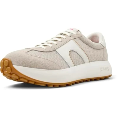 Afbeelding van Camper Pelotas Athens Sneakers laag pastellgrau, Heren, Maat: 46, Pastellgrau Textiel