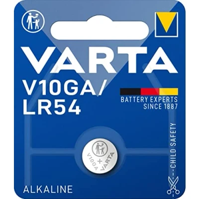 Afbeelding van varta Batterij electronic v10ga ( lr1130 ) +irb ! 4274101401