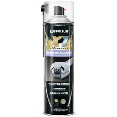 Afbeelding van Rust Oleum X1 Ceramic Anti Seize Spray 500ml Montagevet en Bescherming