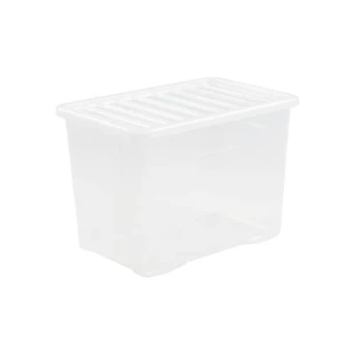 Afbeelding van Whatmore 11315 Kristaldoos met deksel, 80 liter, transparant
