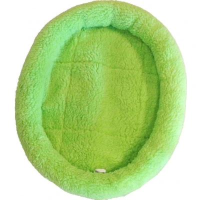 Afbeelding van Mand schapenwol groen