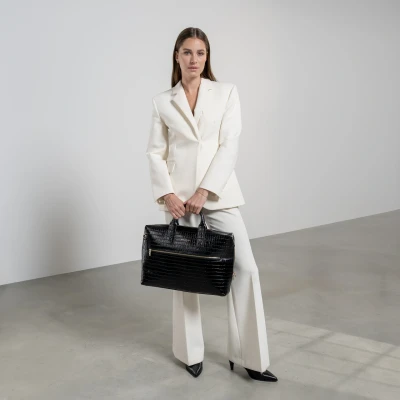 Afbeelding van Isabel Bernard Aktetas, Dames, Maat: One Size, Schwarz
