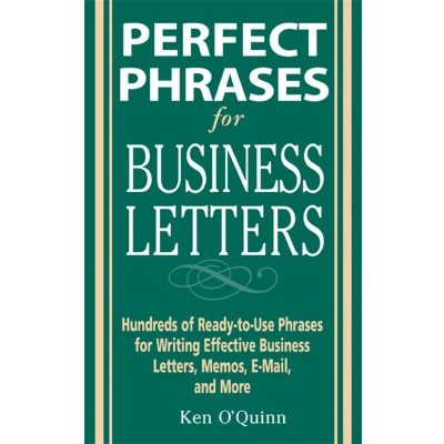 Afbeelding van Perfect Phrases For Business Letters