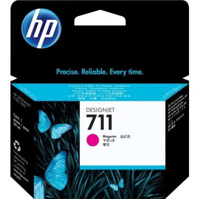 Afbeelding van HP Inktcartridge CZ131A 711 rood