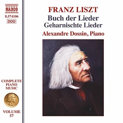 Afbeelding van Alexandre Dossin Liszt: Buch Der Lieder/Geharnischte Lieder (CD)