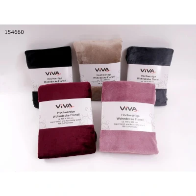 Afbeelding van Microvezel Fleece deken 150 x 200 cm Roze