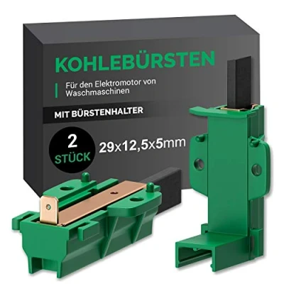 Afbeelding van 2 stuks vervangende koolborstels voor Beko 371202407 L24MF7 motorkoolborstels motorwasmachine