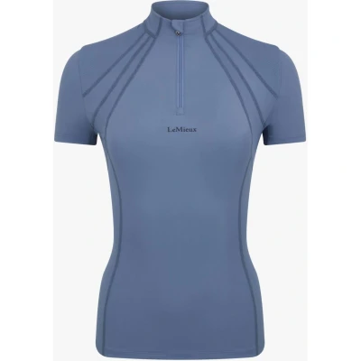 Afbeelding van LeMieux Baselayer Mia Mesh Korte Mouwen Ijsblauw 36
