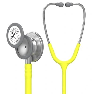 Image de 3M Littmann Stéthoscope de Surveillance Classic III, Tubulure Citron Jaune, 69 cm, 5839