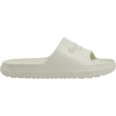 Afbeelding van Pepe Jeans Strandglijbaan Ss23 W damessandalen, Fabriek wit