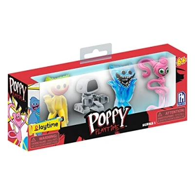 Afbeelding van Rocco Giocattoli Poppy Playtime 4 stuks FAN4FUN mini figuren