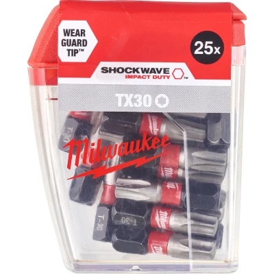 Afbeelding van Schroefbit Shockwave Tx30 25 Mm (25 Stuks)