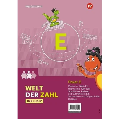 Afbeelding van Welt der Zahl Inklusiv. Inklusionspaket E: Hefte E1 bis E4